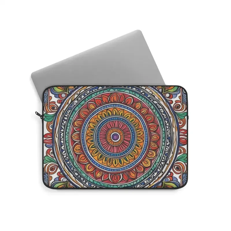 Vibrant Pattern Laptop Sleeve for Stylish Tech Carry