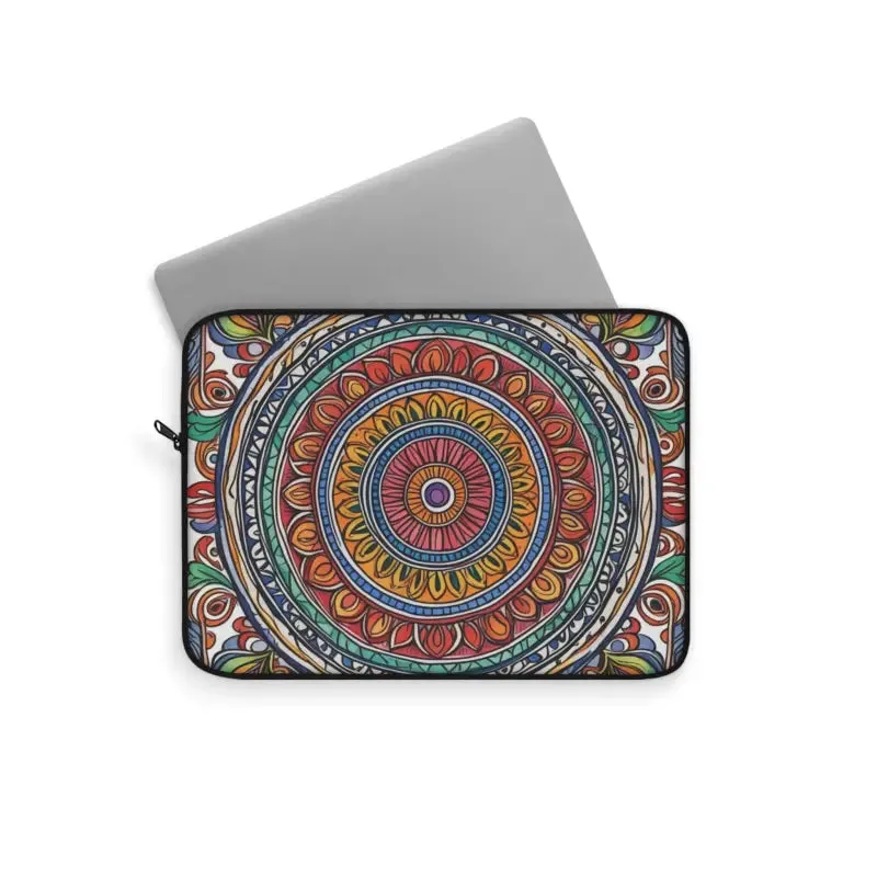 Vibrant Pattern Laptop Sleeve for Stylish Tech Carry