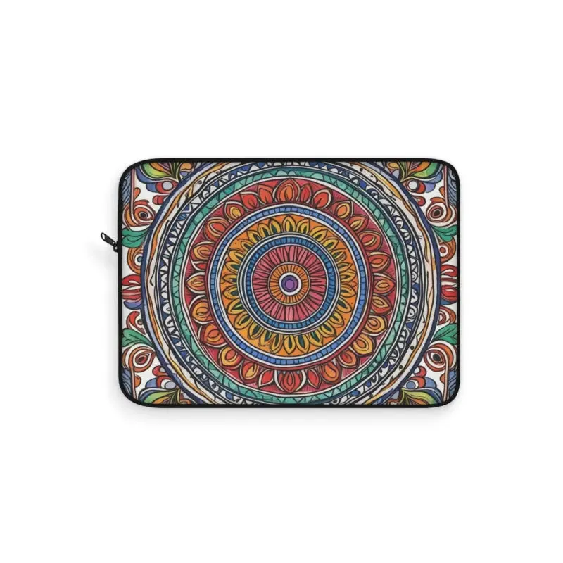 Vibrant Pattern Laptop Sleeve for Stylish Tech Carry
