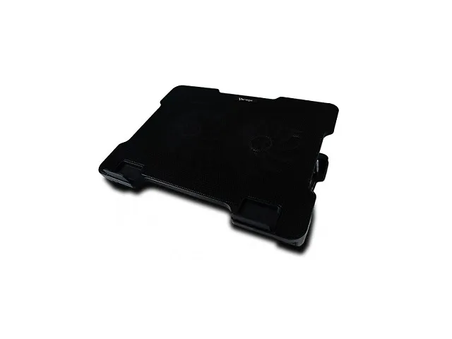 Vorago Cp 300 Base Enfriadora Para Laptop, Ajustable, Hub 2 Usb Negro