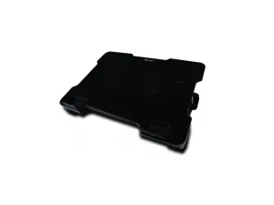 Vorago Cp 300 Base Enfriadora Para Laptop, Ajustable, Hub 2 Usb Negro