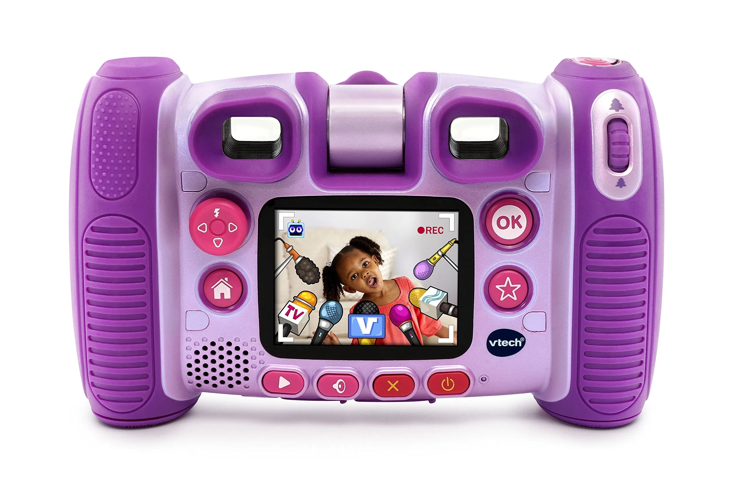 VTech Kidizoom Twist Connect Camera, Purple