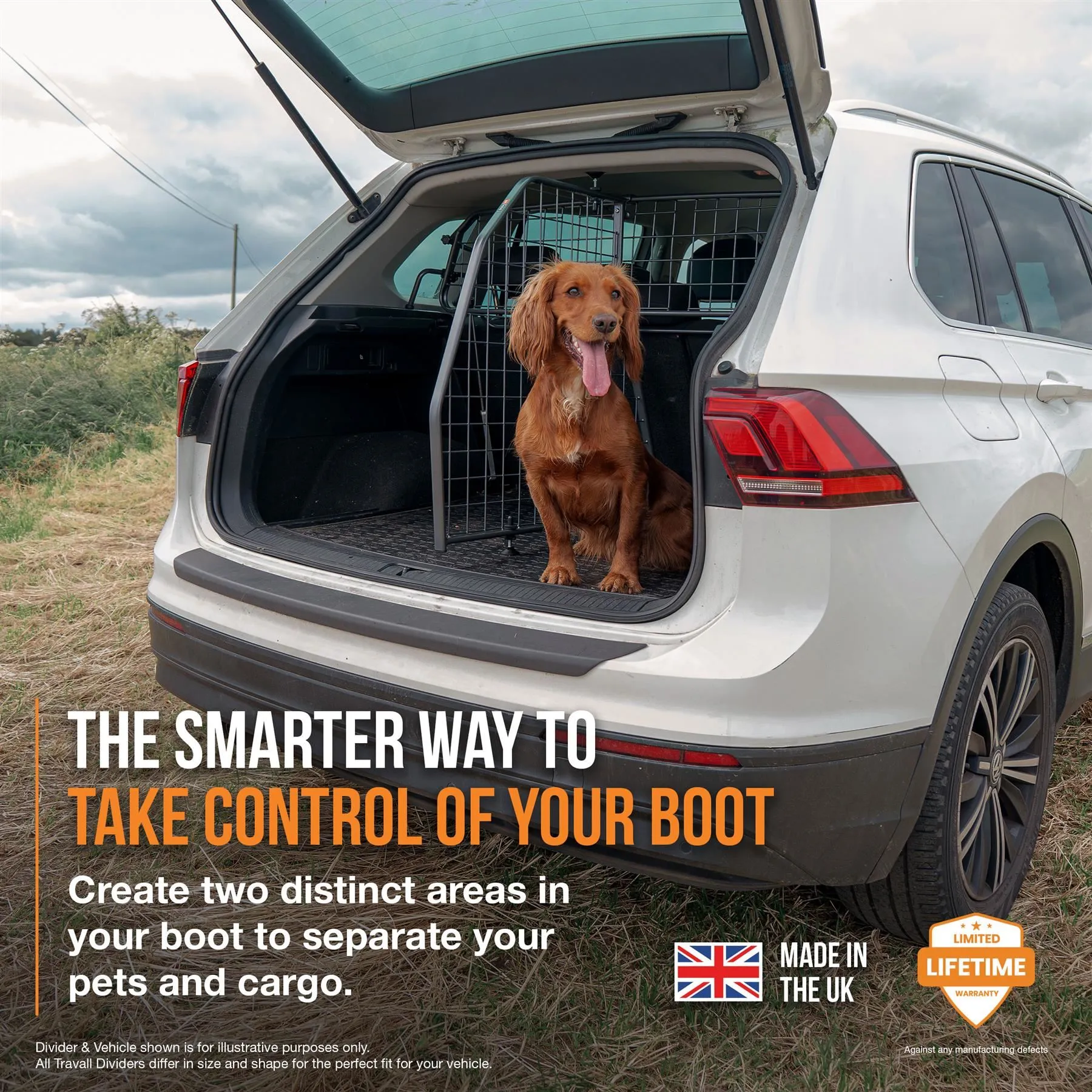 VW T-Roc Dog Guard and Divider Bundle (2017-on)