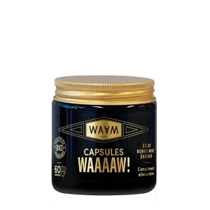 Waam - Complément alimentaire Vegan "Capsules Waaam!" - 30g