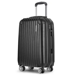 Wanderlite 20 Luggage Trolley Travel Suitcase Set Hard Case Shell Lightweight"