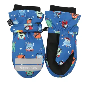 Water repellent ski mittens