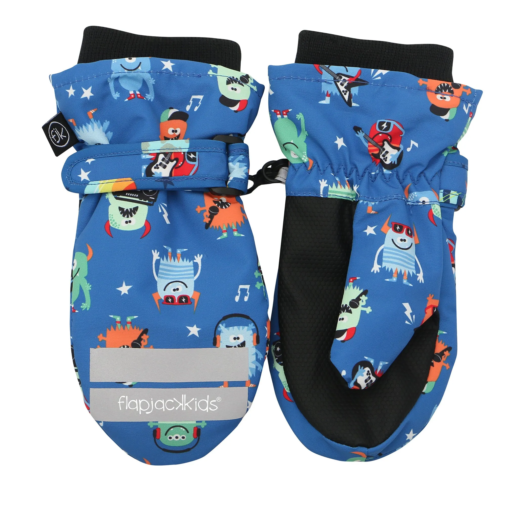 Water repellent ski mittens
