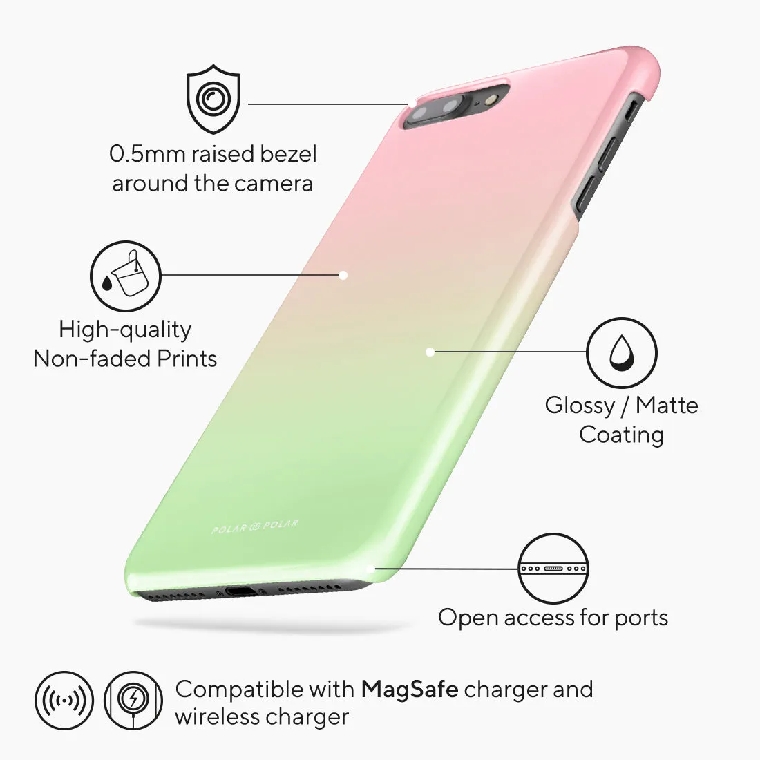 Watermelon Pastel Custom - iPhone 8 Plus/7 Plus Case