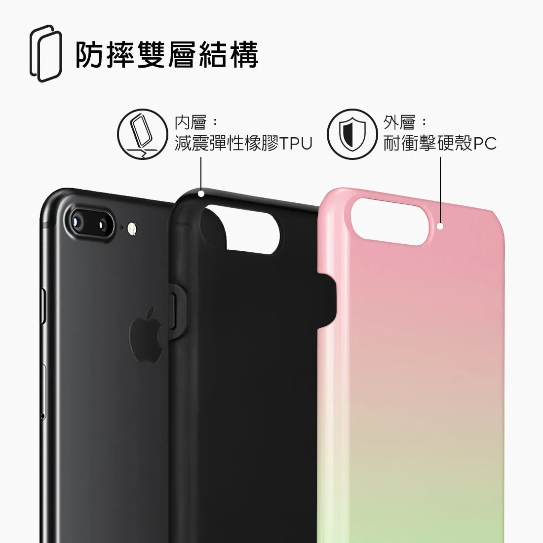 Watermelon Pastel Custom - iPhone 8 Plus/7 Plus Case