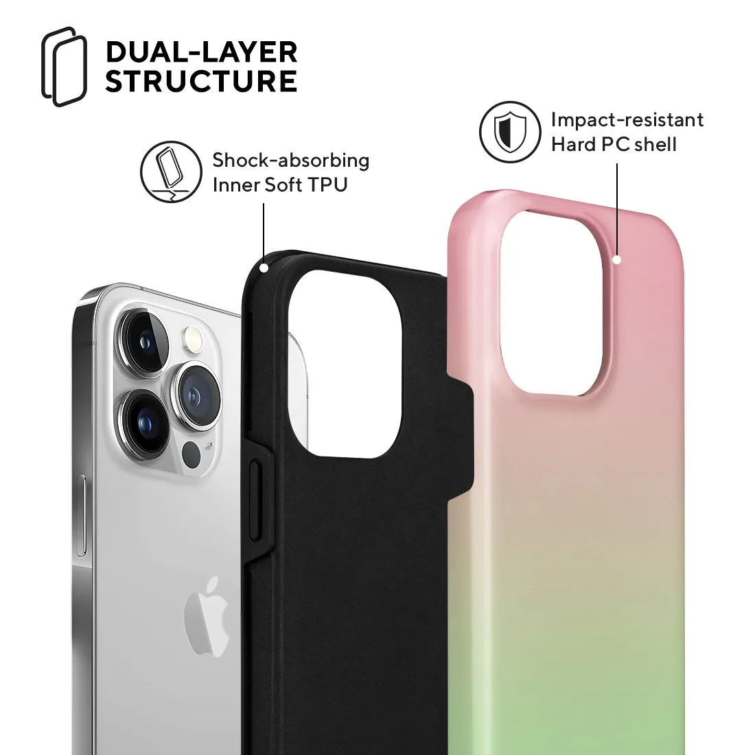 Watermelon Pastel - iPhone 13 Pro Case