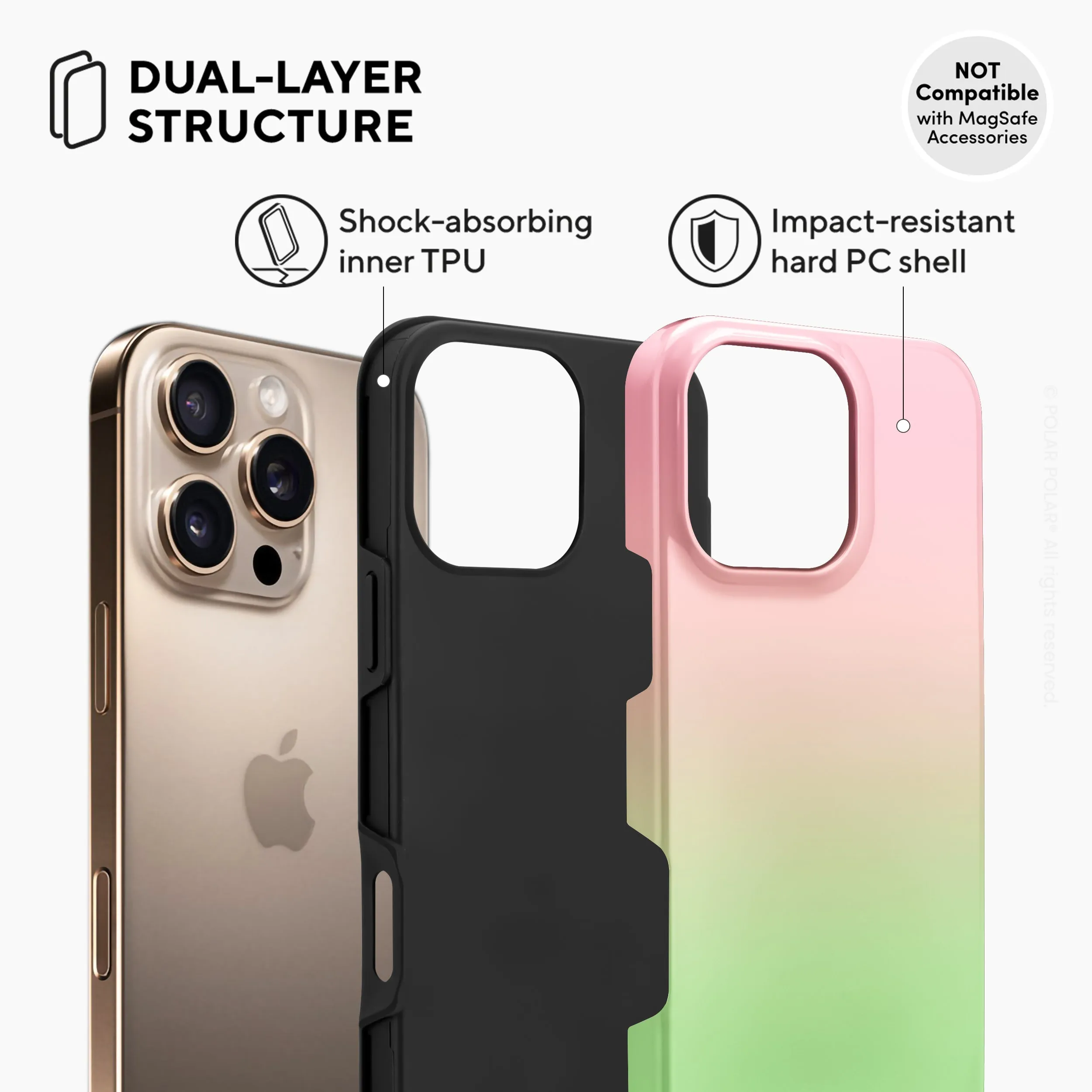 Watermelon Pastel - iPhone 16 Pro Max Case