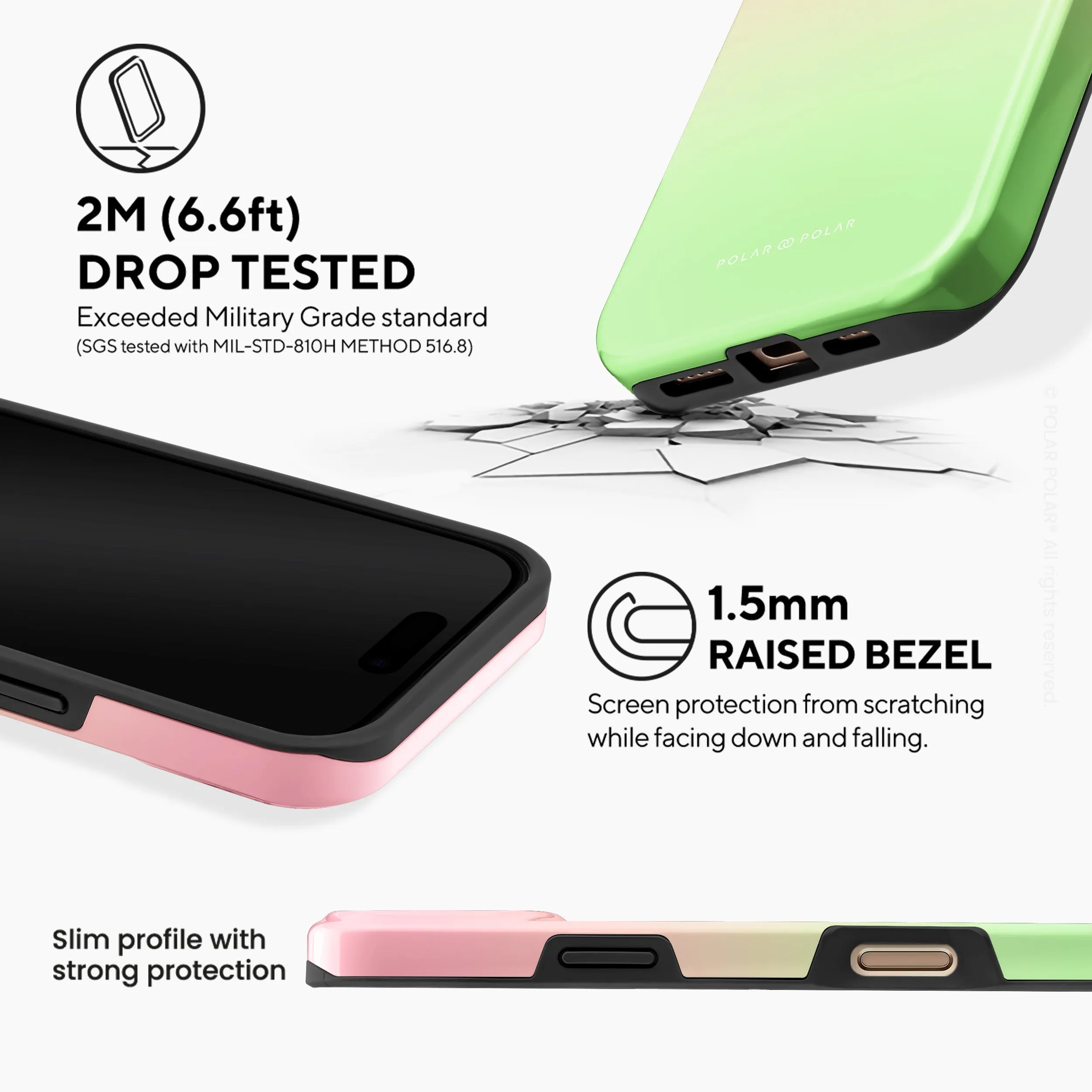 Watermelon Pastel - iPhone 16 Pro Max Case