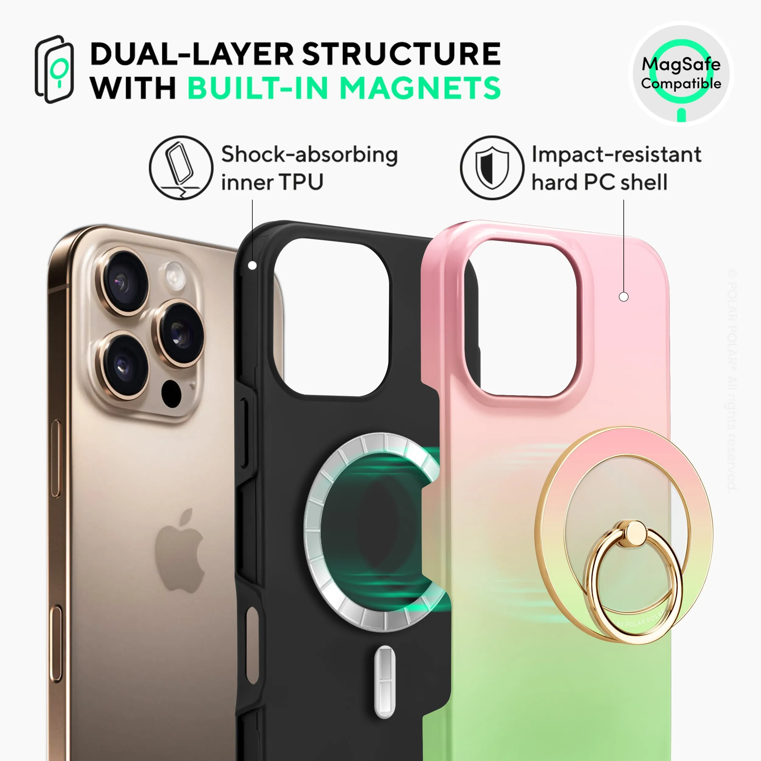 Watermelon Pastel - iPhone 16 Pro Max Case
