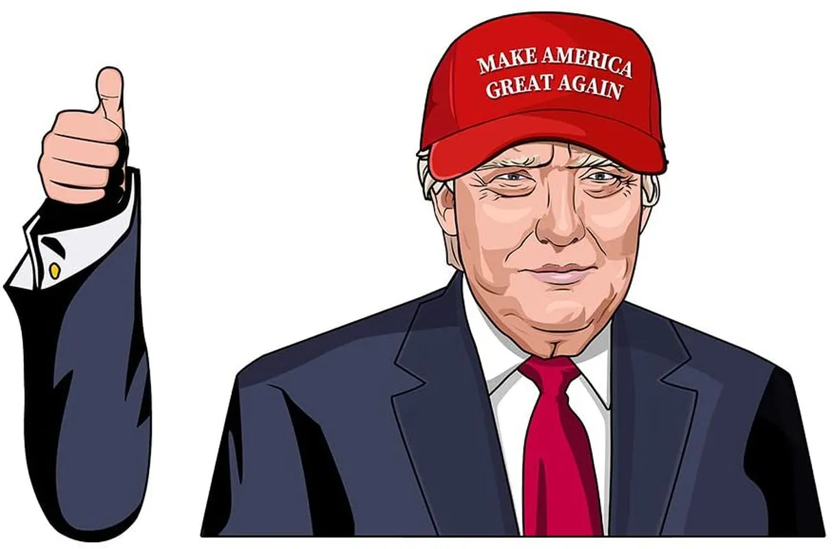 Waving Donald Trump Rear Window Wiper Mechanical Funny Vehicle Decoration