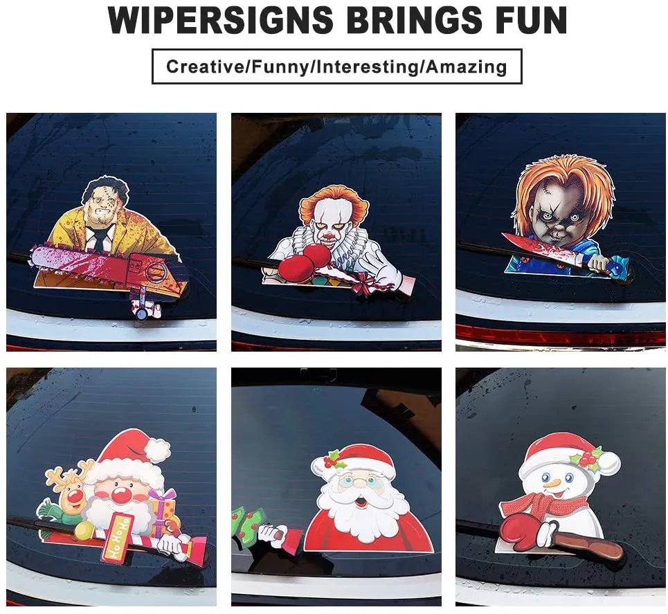 Waving Donald Trump Rear Window Wiper Mechanical Funny Vehicle Decoration