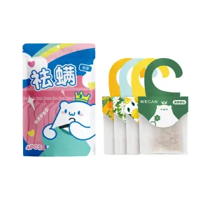Wecan Wardrobe Mite Repellent Sachets Mixed Pack - 4 Pieces