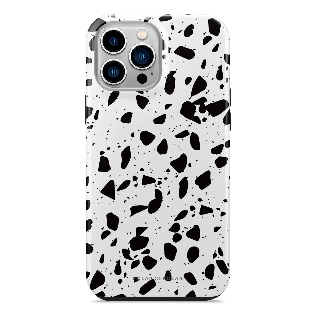 White Rocky Road Terrazzo Custom - iPhone 14 Pro Case