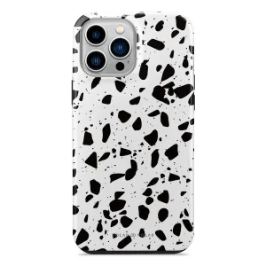 White Rocky Road Terrazzo Custom - iPhone 14 Pro Case
