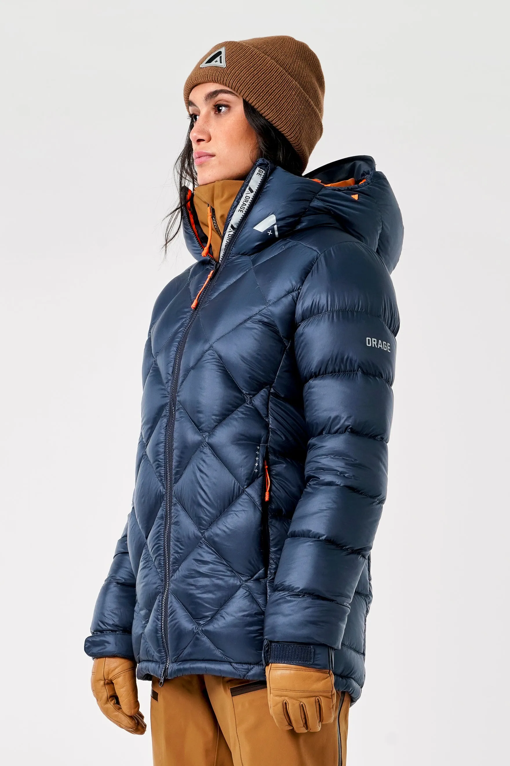 Women's Whitecap Down Parka-Deep  blue