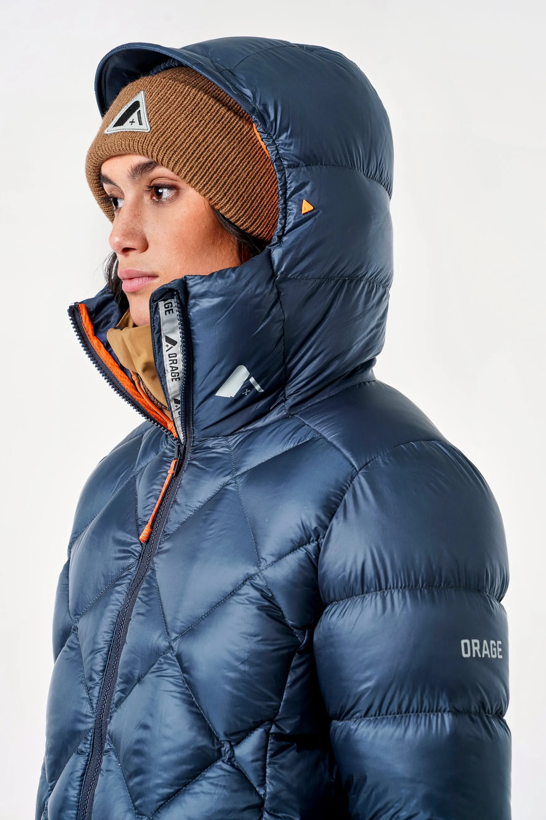 Women's Whitecap Down Parka-Deep  blue