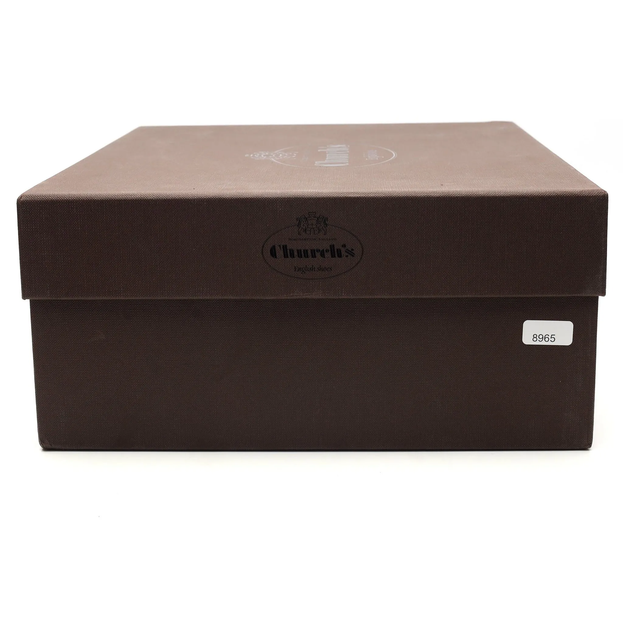 'Wootton' Dark Brown Leather Boots UK 8.5 G