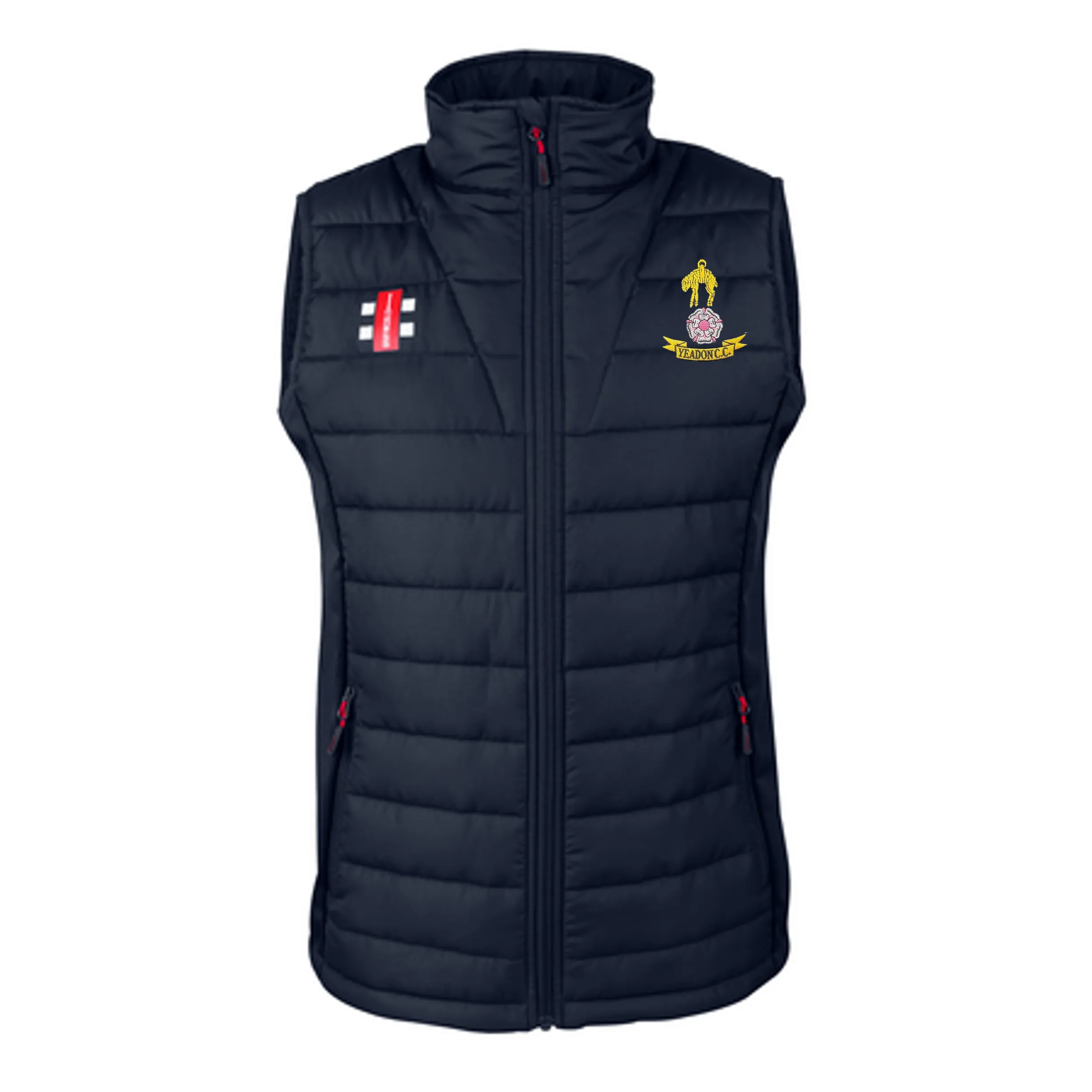 Yeadon White Roses Pro Performance Padded Bodywarmer