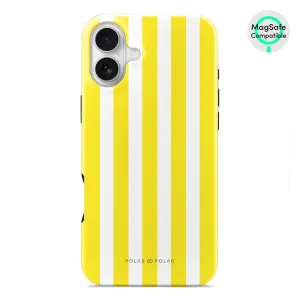 Yellow Stripe - iPhone 16 Plus Case