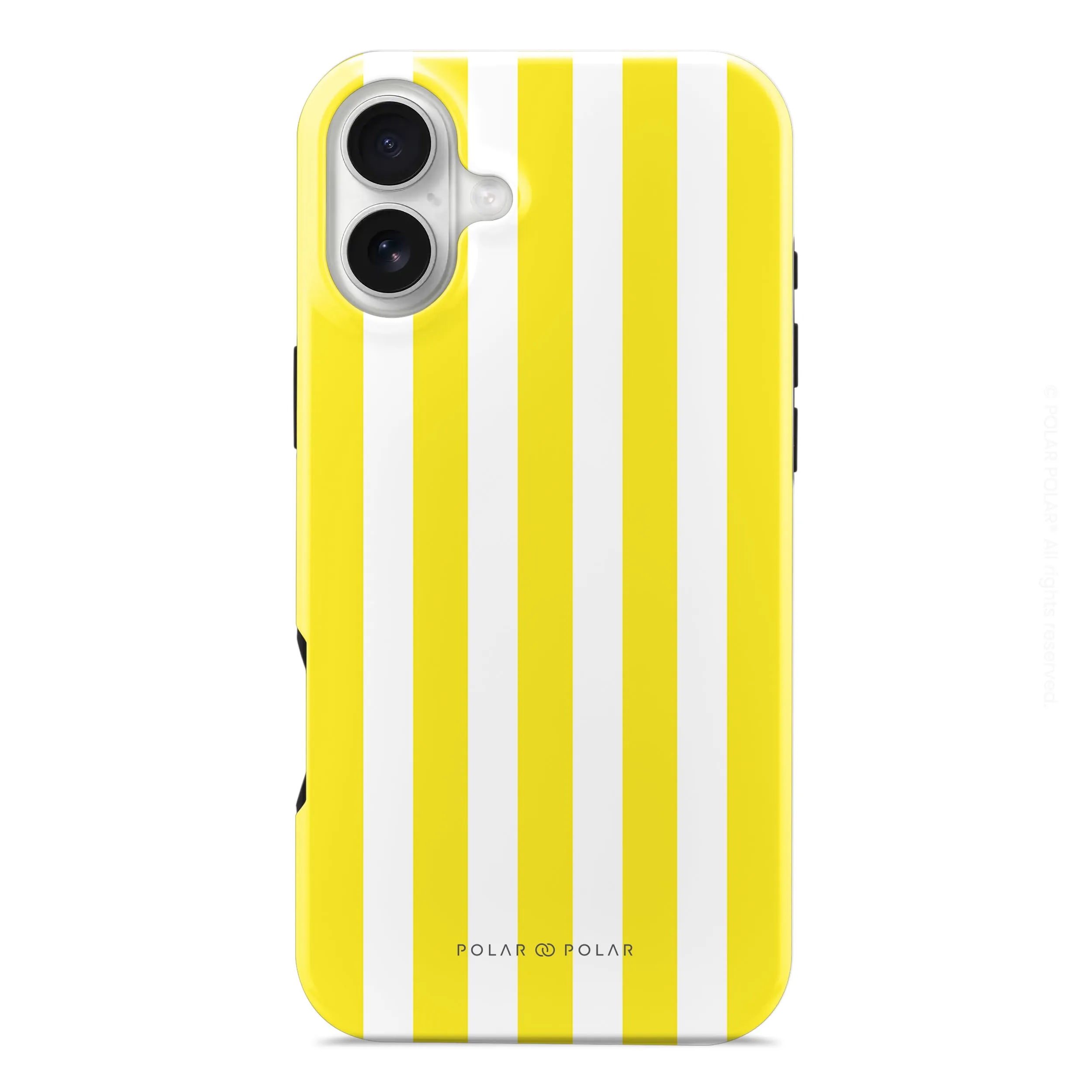 Yellow Stripe - iPhone 16 Plus Case