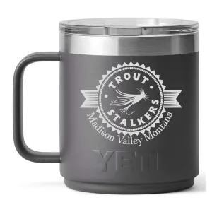 YETI MTS Logo Rambler 10 oz Mug MS Charcoal