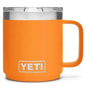 Yeti Rambler 10oz Stackable Mug with MagSlider Lid King Crab Orange