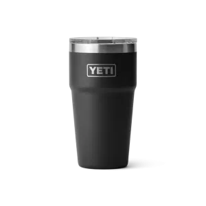 YETI Rambler 20 OZ (591ml) Stackable Cup With Magslider Lid - Black