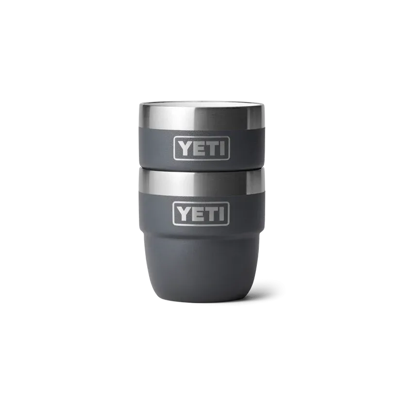 YETI Rambler 4 OZ (118ml) Stackable Espresso Cups - Charcoal