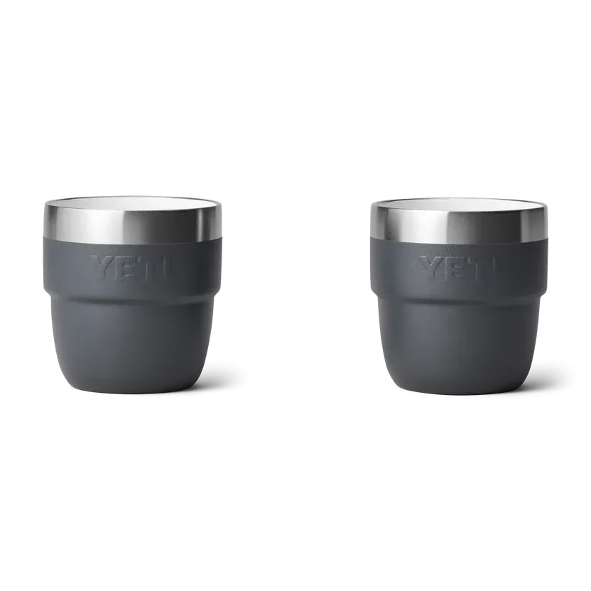 YETI Rambler 4 OZ (118ml) Stackable Espresso Cups - Charcoal