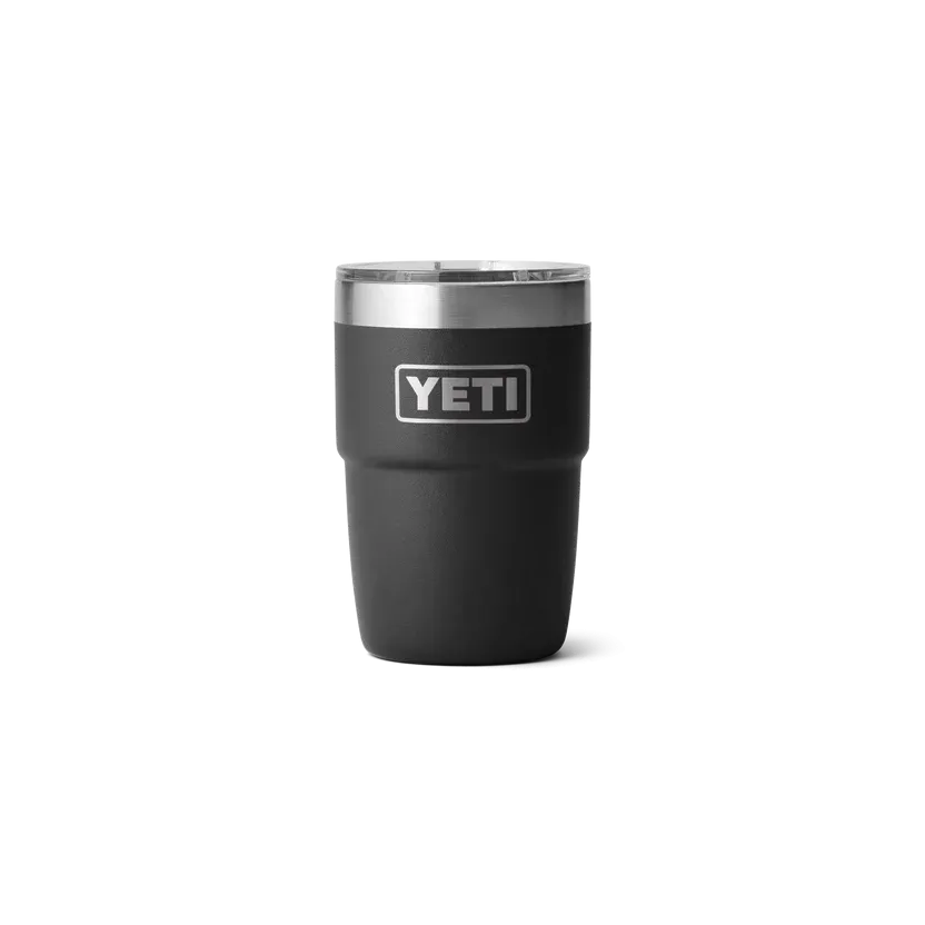 YETI Rambler 8 OZ (237ml) Stackable Cup With Magslider Lid - Black