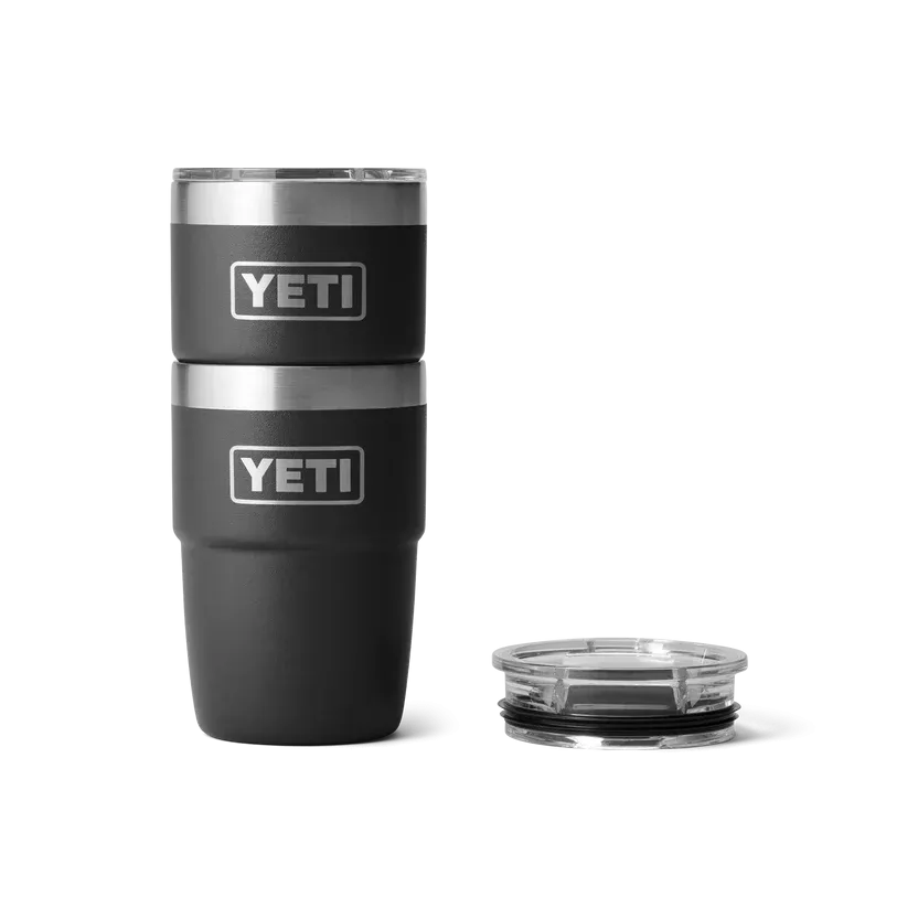 YETI Rambler 8 OZ (237ml) Stackable Cup With Magslider Lid - Black