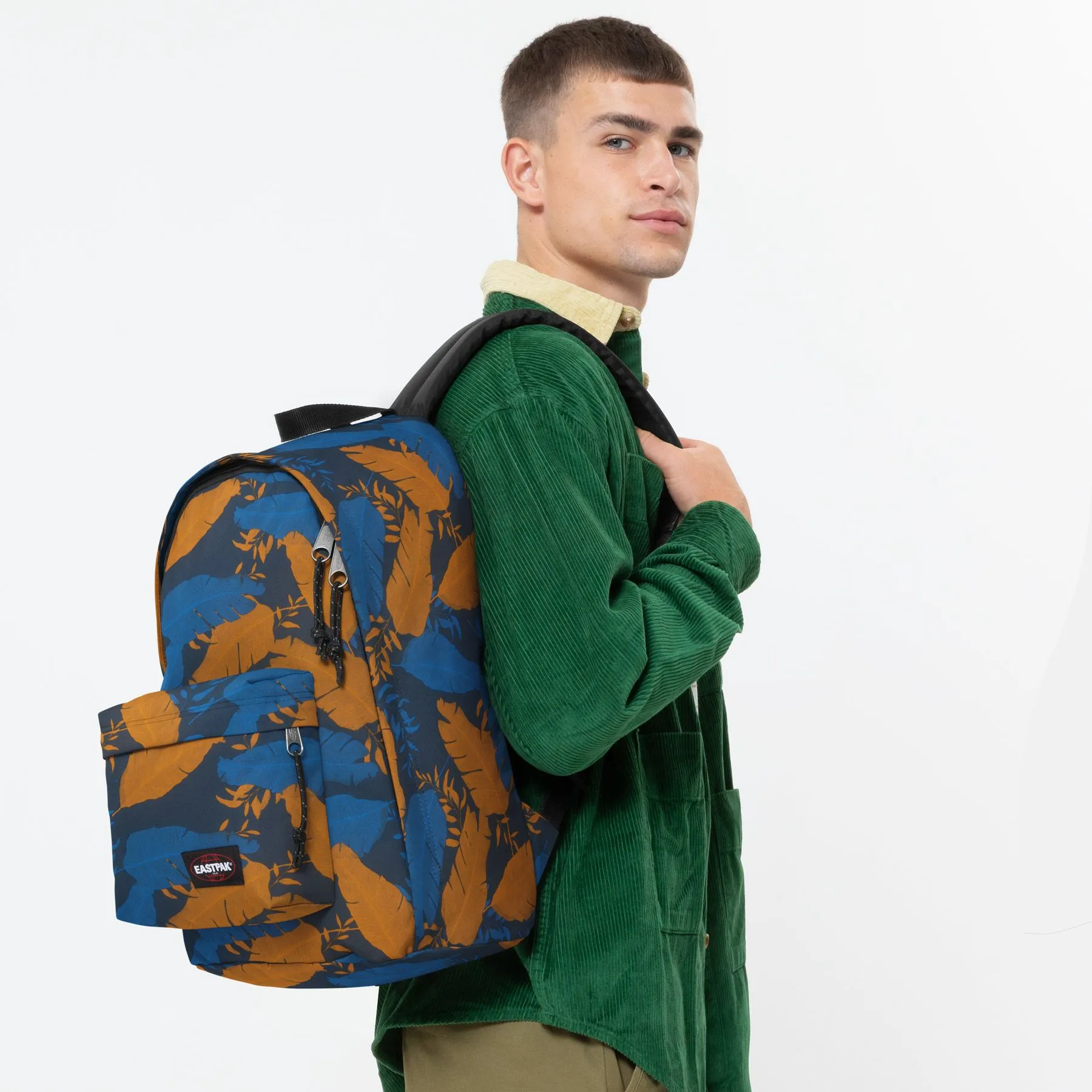 Zaino Out Of Office Eastpak Brize Banana Navy